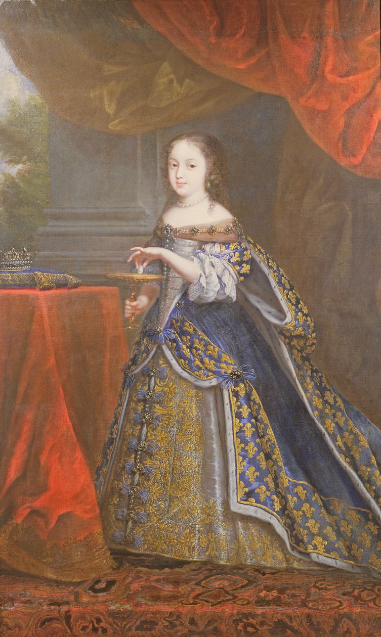 „Minette”, piąta córka Karola I autorstwa Charles Beaubrun