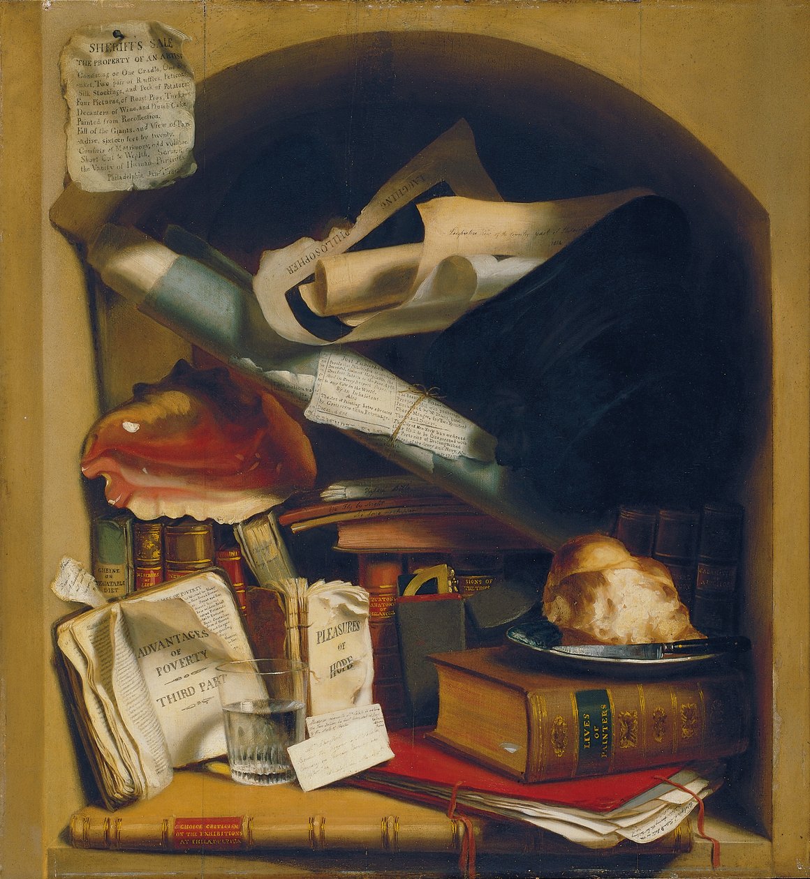 Szafka biednego artysty, ok. 1815 r. autorstwa Charles Bird King