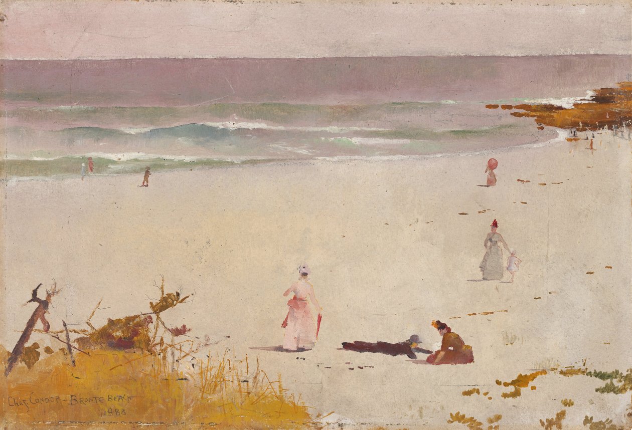 Plaża Bronte autorstwa Charles Edward Conder