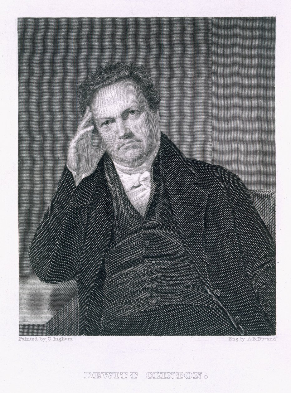DeWitt Clinton, wyryty przez Ashera Browna Duranda (1796-1869) autorstwa Charles Cromwell Ingham