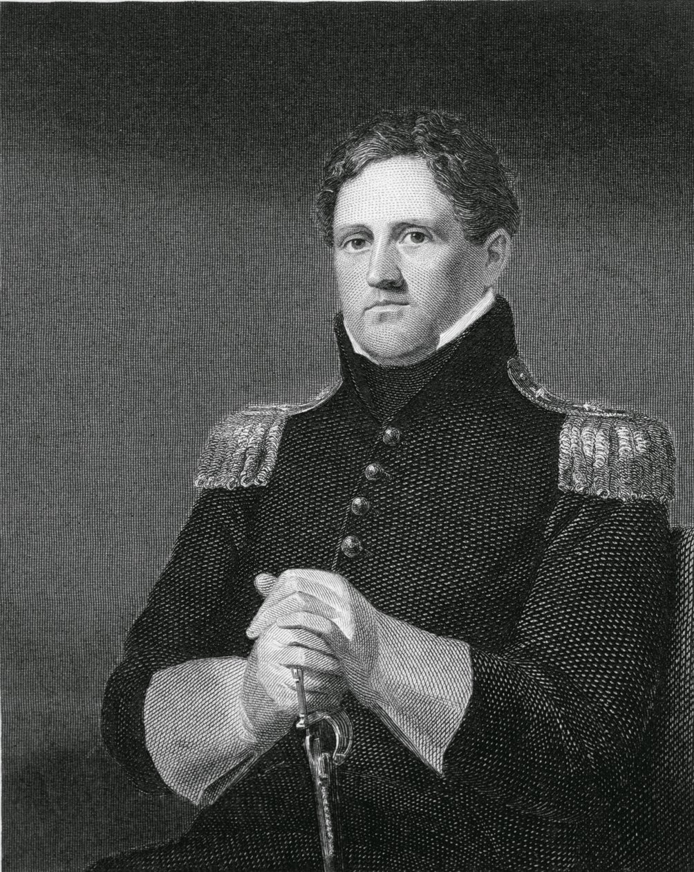 Generał dywizji Winfield Scott (1786-1866) wyryty przez Williama G. Armstronga (1823-90) autorstwa Charles Cromwell Ingham