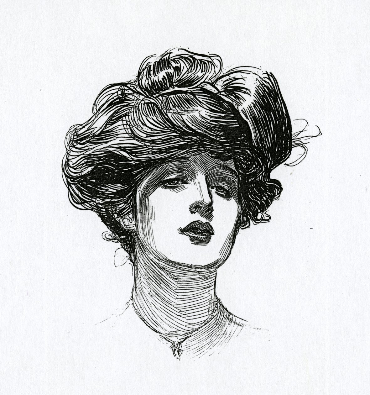 Dziewczyna Gibsona, ok. 1902 r. autorstwa Charles Dana Gibson