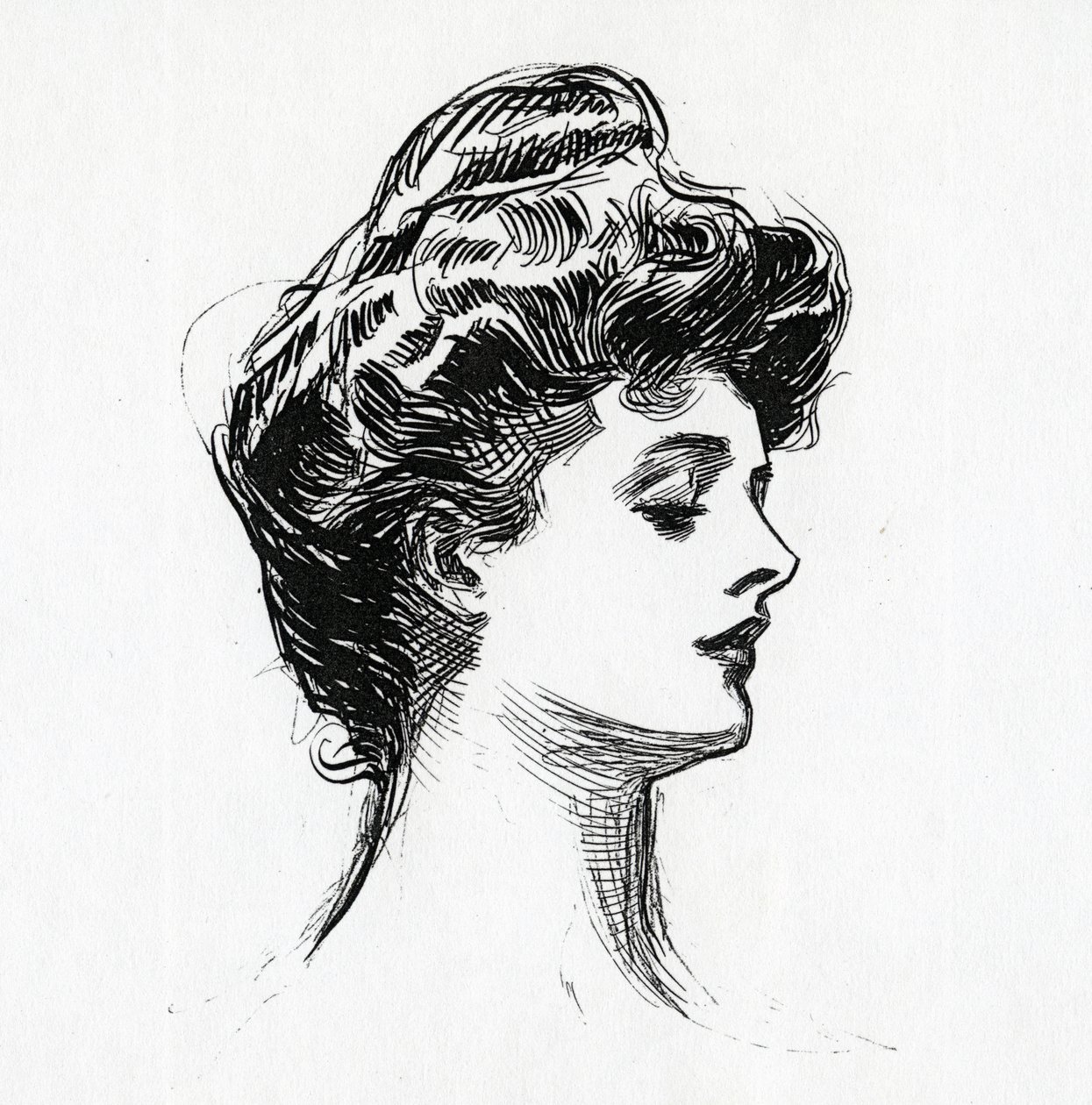 Dziewczyna Gibsona, ok. 1902 r. autorstwa Charles Dana Gibson