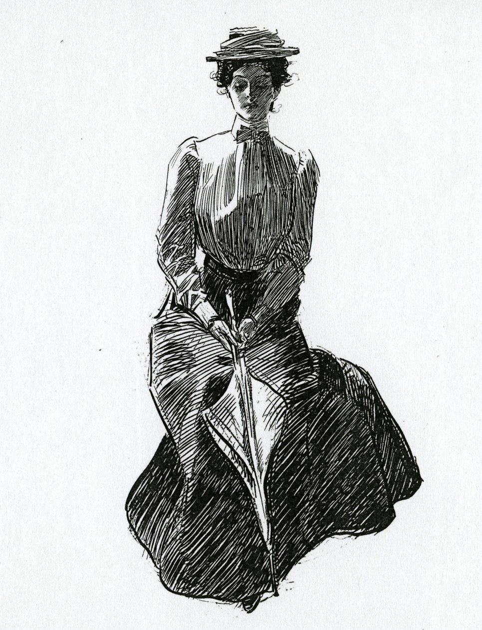 Dziewczyna Gibsona, ok. 1902 r. autorstwa Charles Dana Gibson