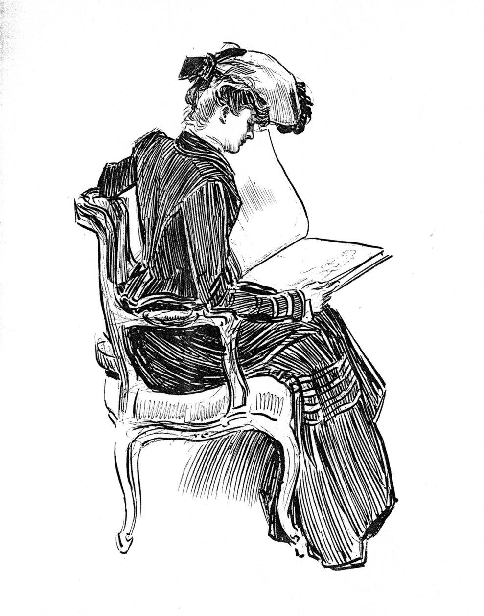 Dziewczyna Gibsona, ok. 1902 r. autorstwa Charles Dana Gibson