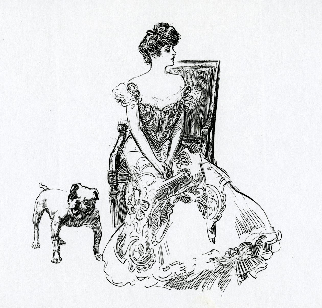 Dziewczyna Gibsona, ok. 1902 r. autorstwa Charles Dana Gibson