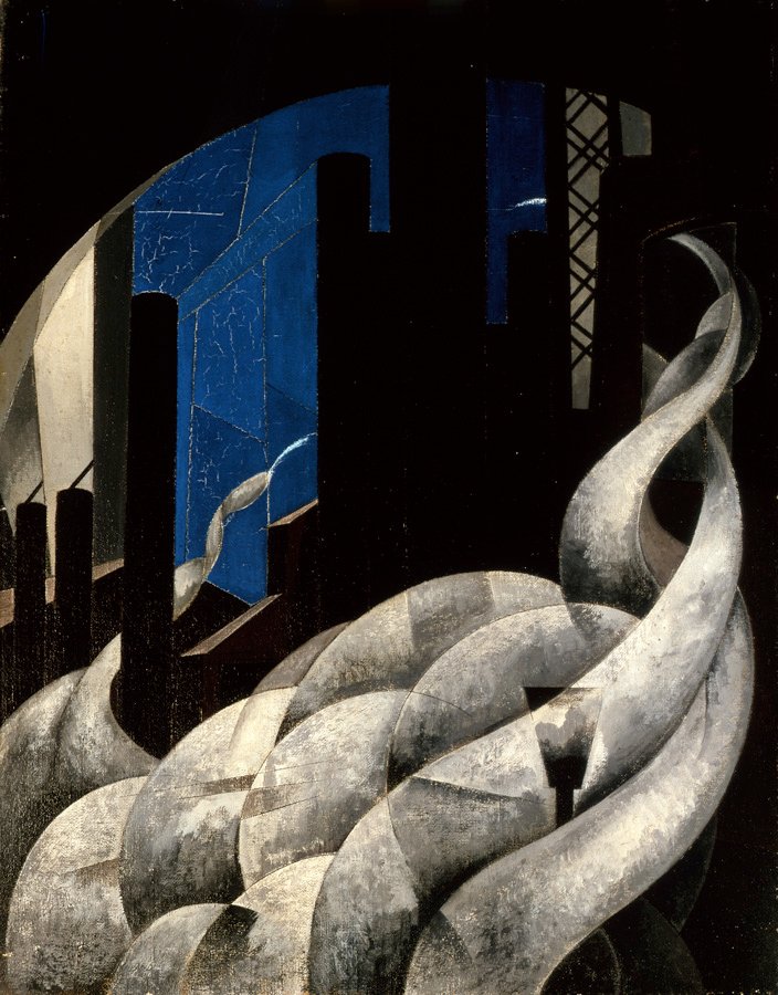 Kadzidło Nowego Kościoła autorstwa Charles Demuth