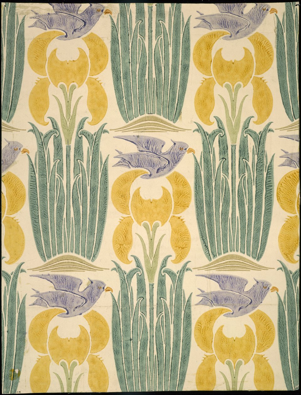 Projekt „Ptaki i Kwiaty” autorstwa Charles Francis Annesley Voysey