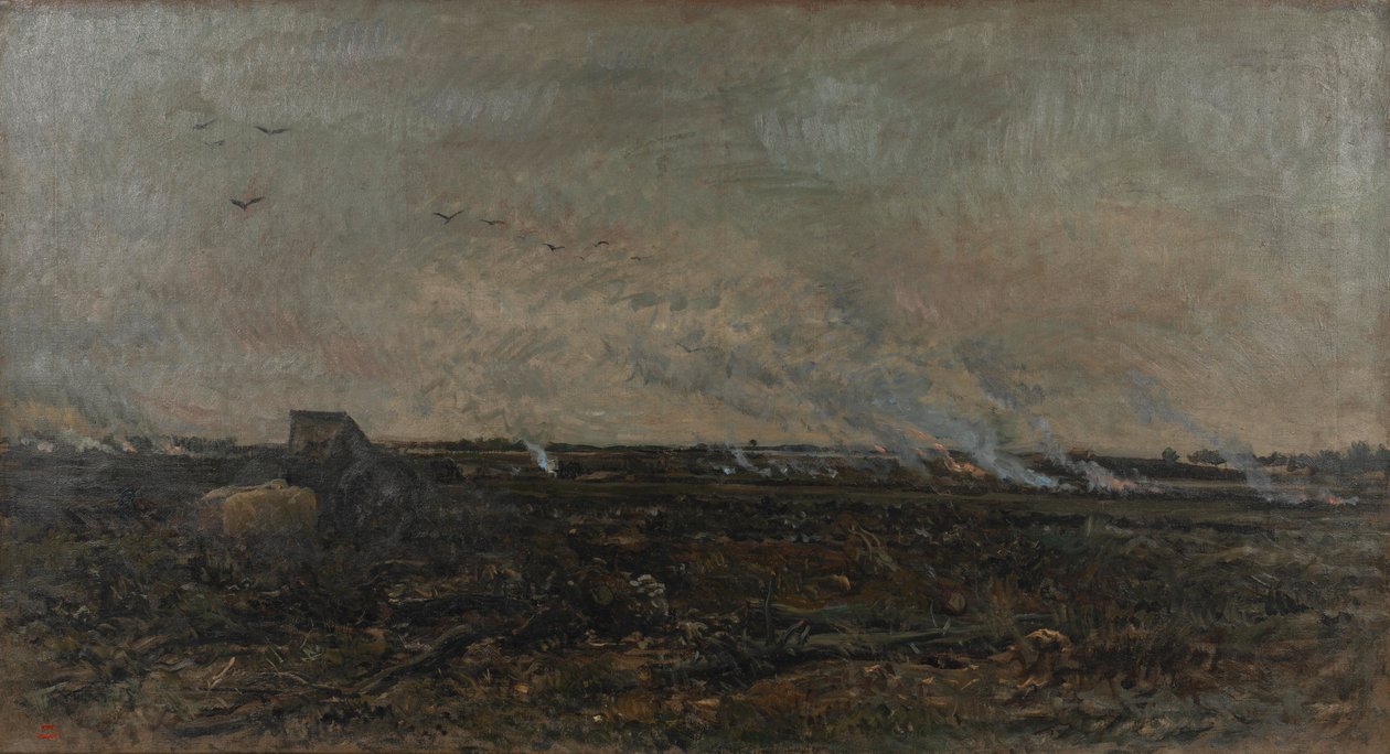 październik autorstwa Charles Francois Daubigny