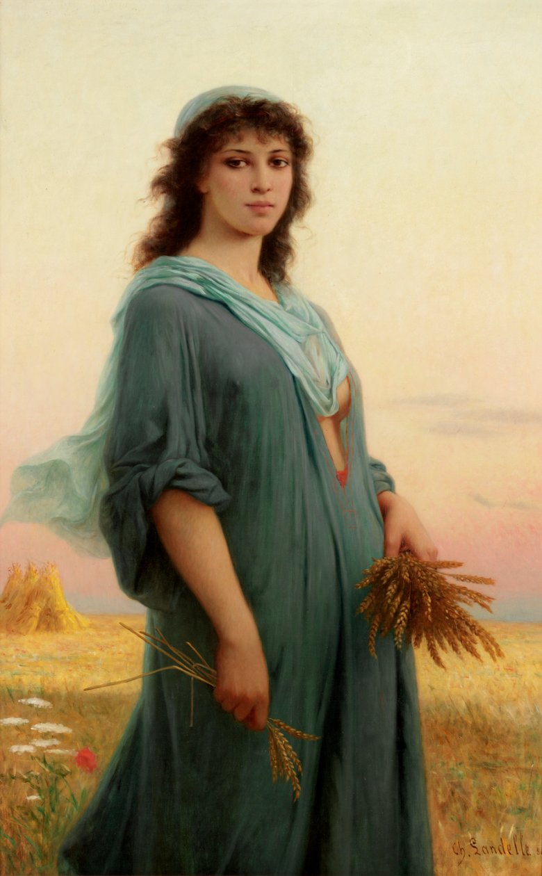 Rut, 1886 r. autorstwa Charles Landelle
