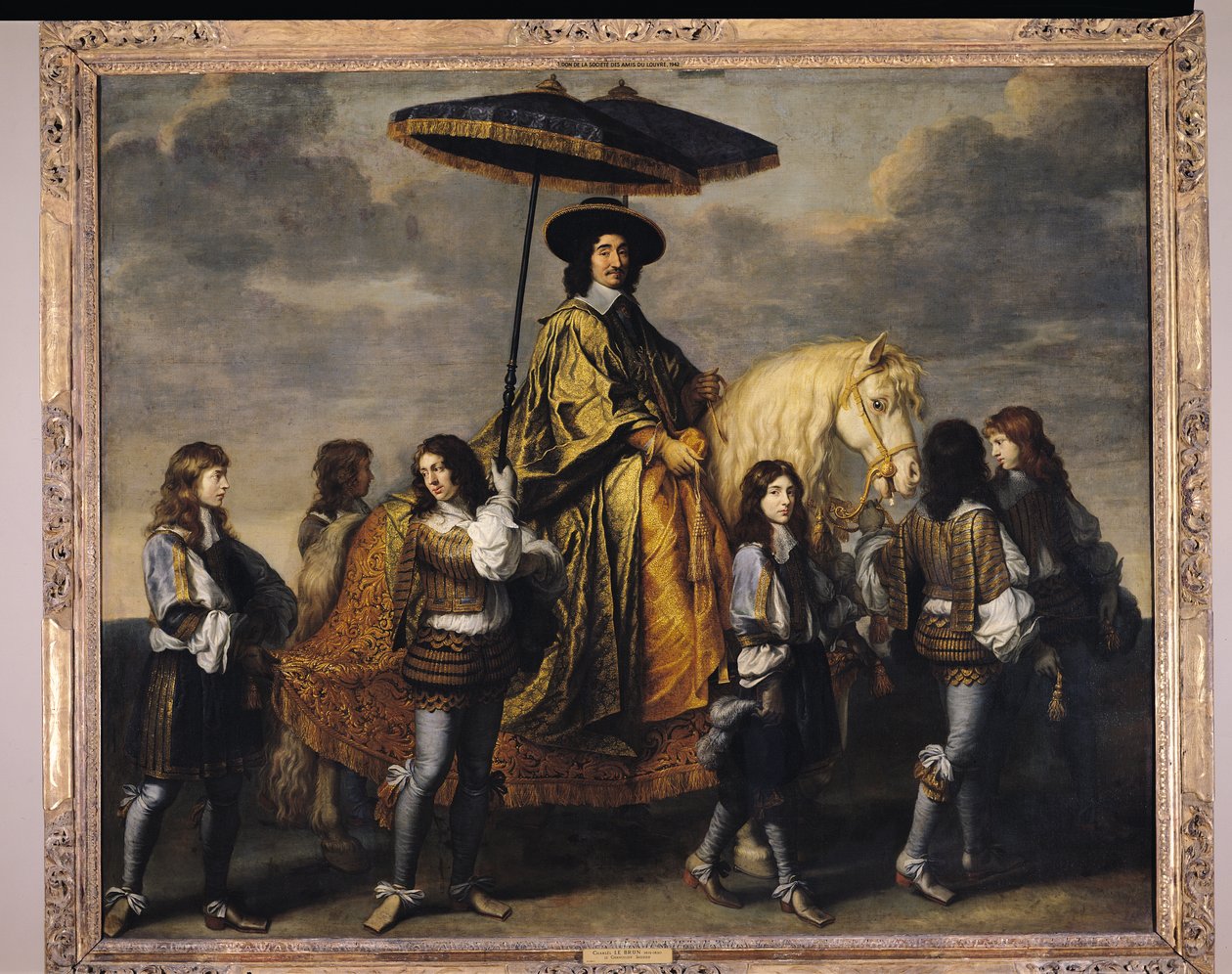 Kanclerz Seguier autorstwa Charles Le Brun