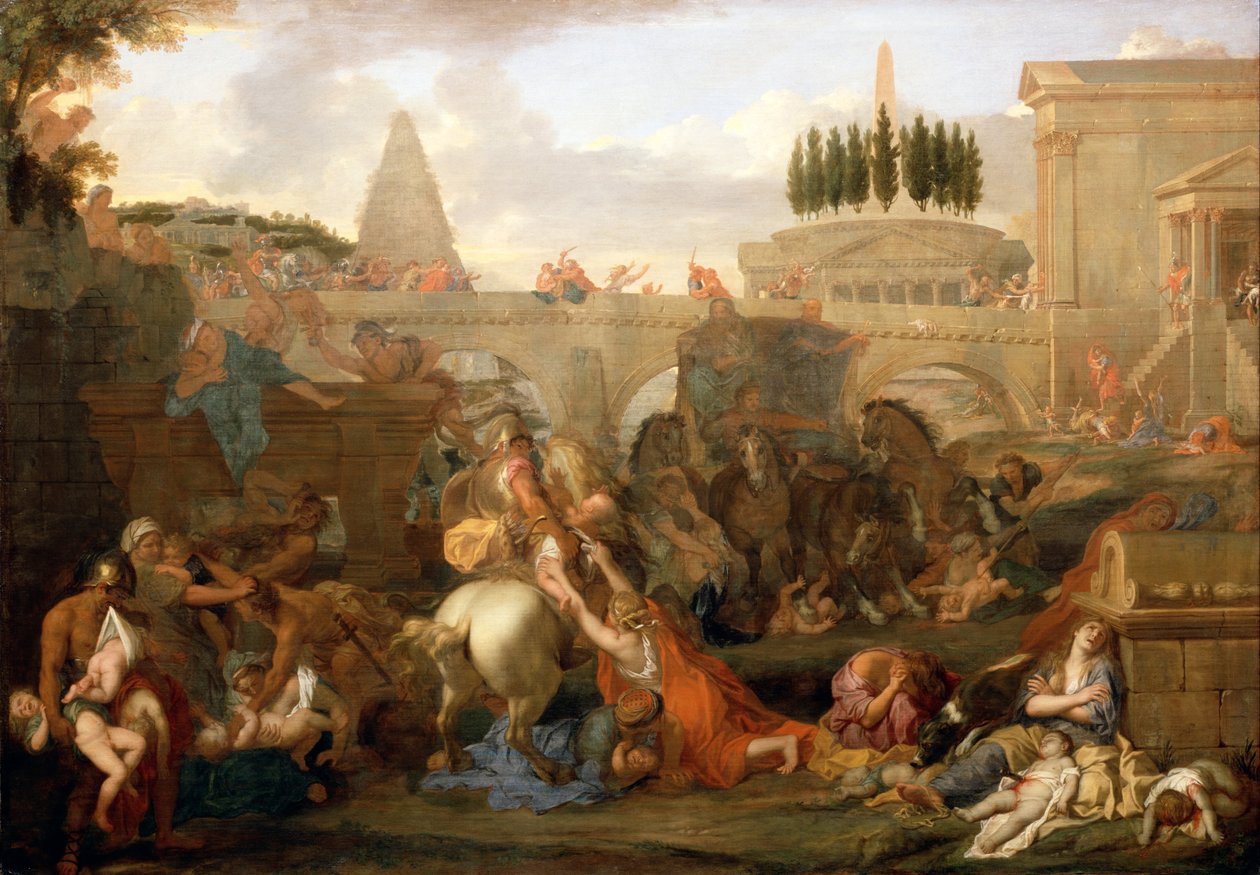 Masakra Niewinnych autorstwa Charles Le Brun