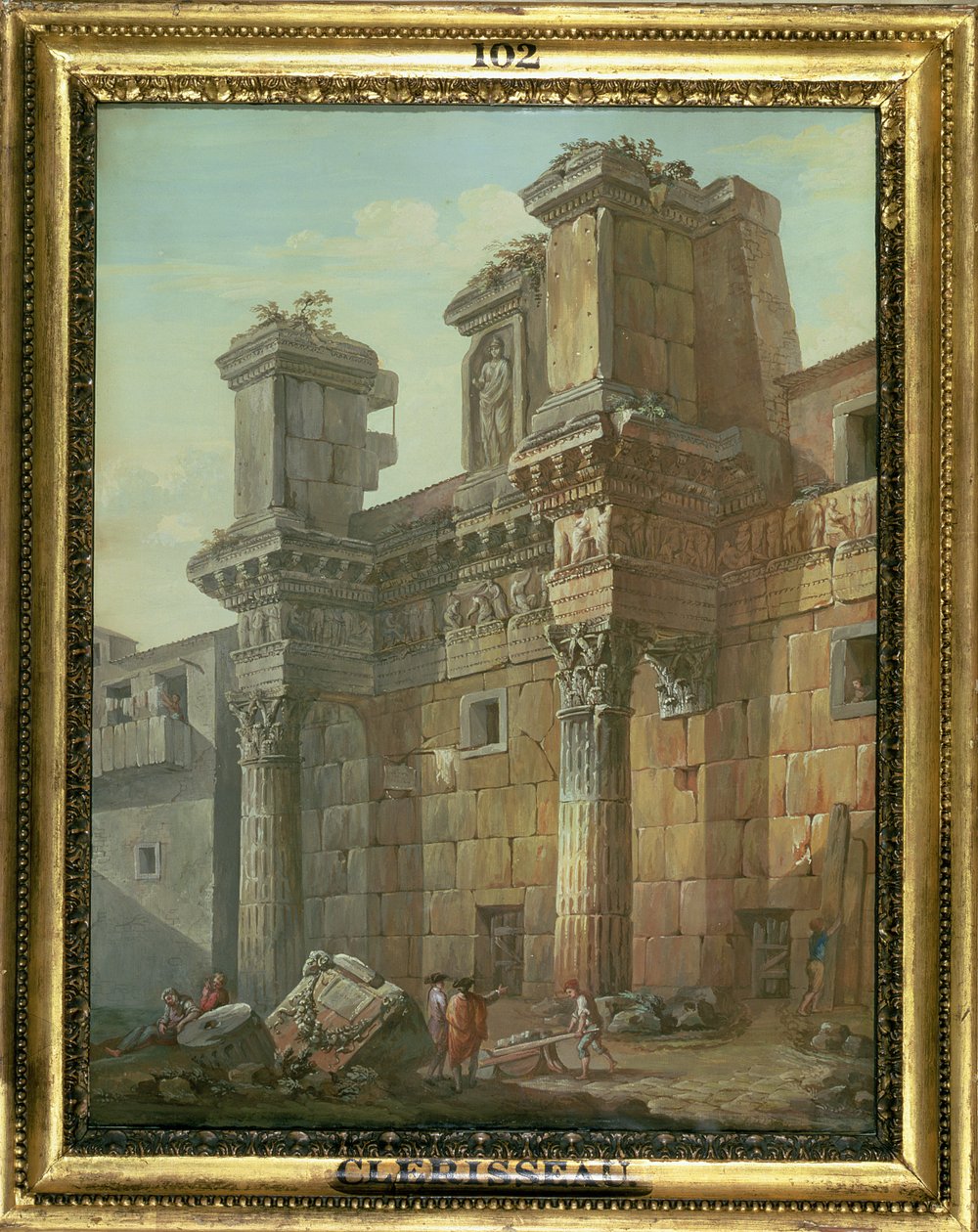 Forum Nerwy autorstwa Charles Louis Clerisseau