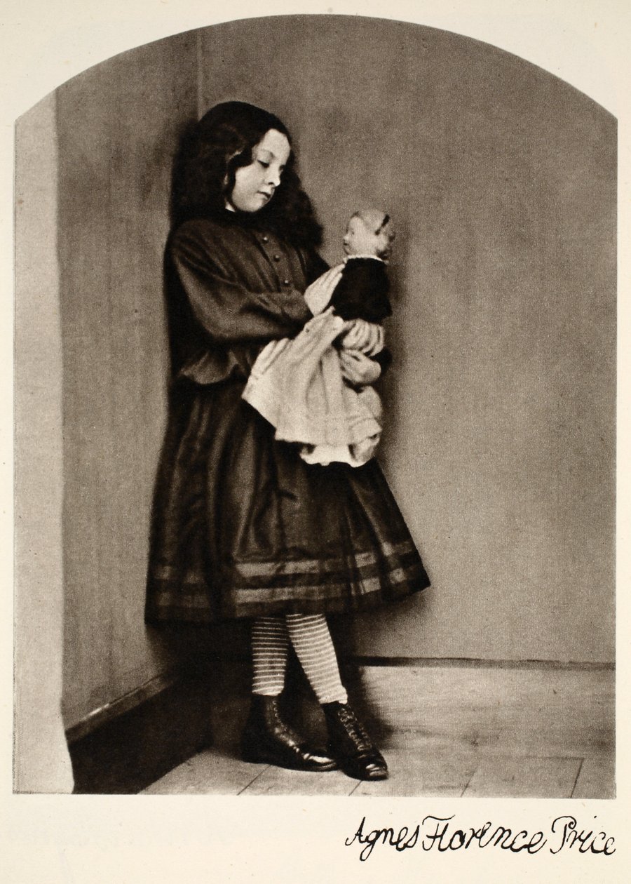 Agnes Florence Price, 7 października 1863 (zdjęcie w sepii) autorstwa Charles Lutwidge Dodgson