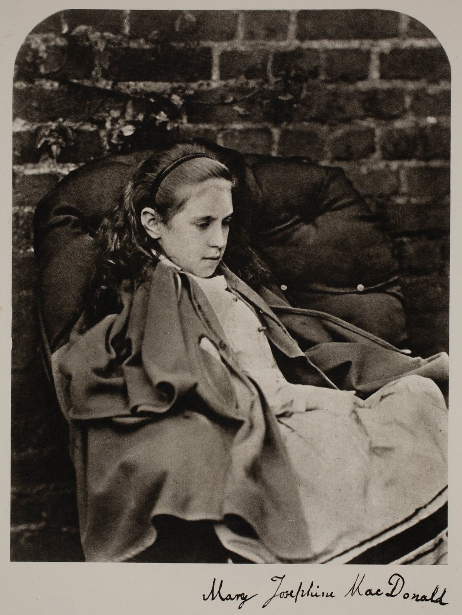 Mary MacDonald, 10 października 1863 (zdjęcie w sepii) autorstwa Charles Lutwidge Dodgson