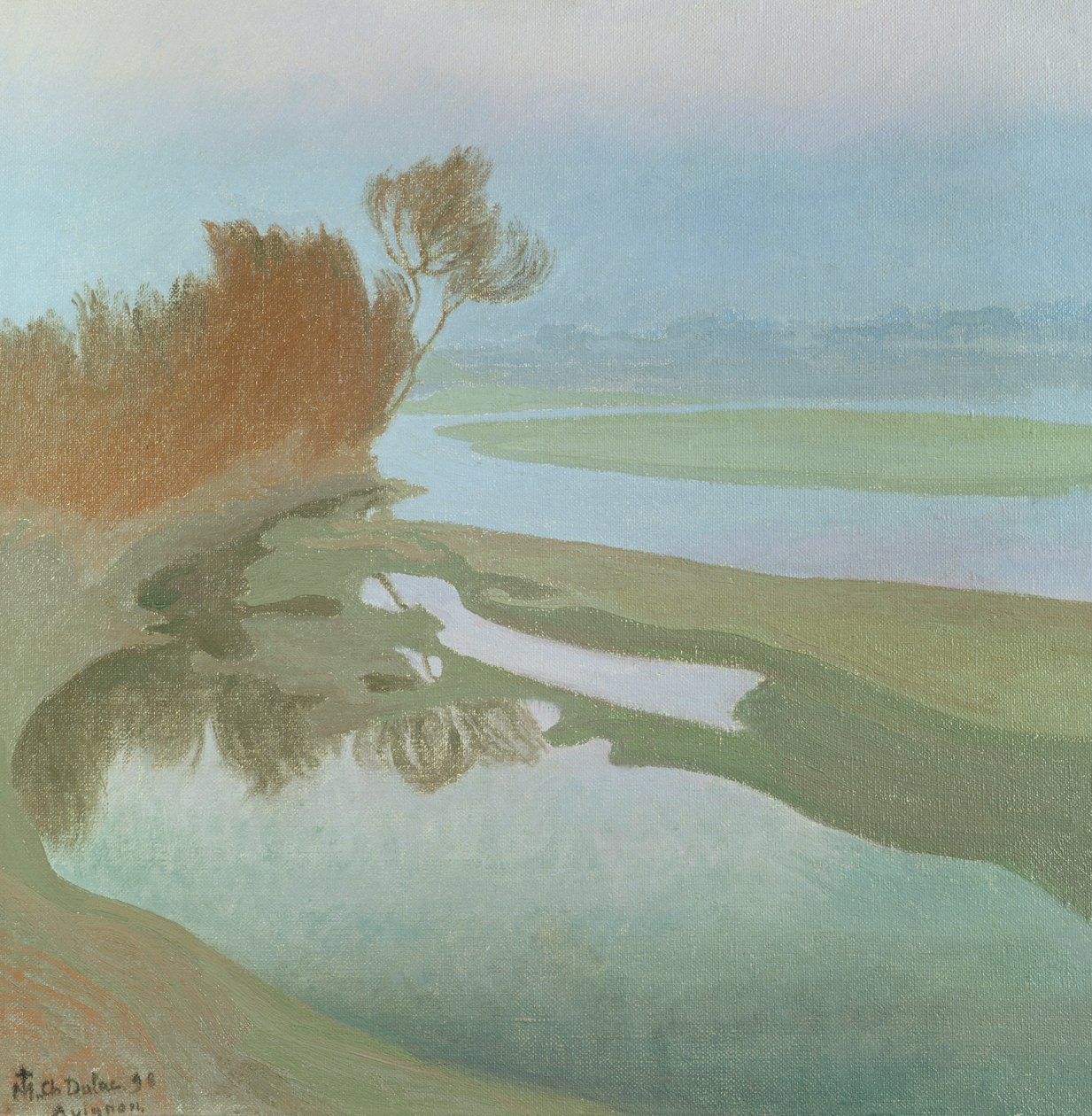 Krajobraz autorstwa Charles Marie Dulac