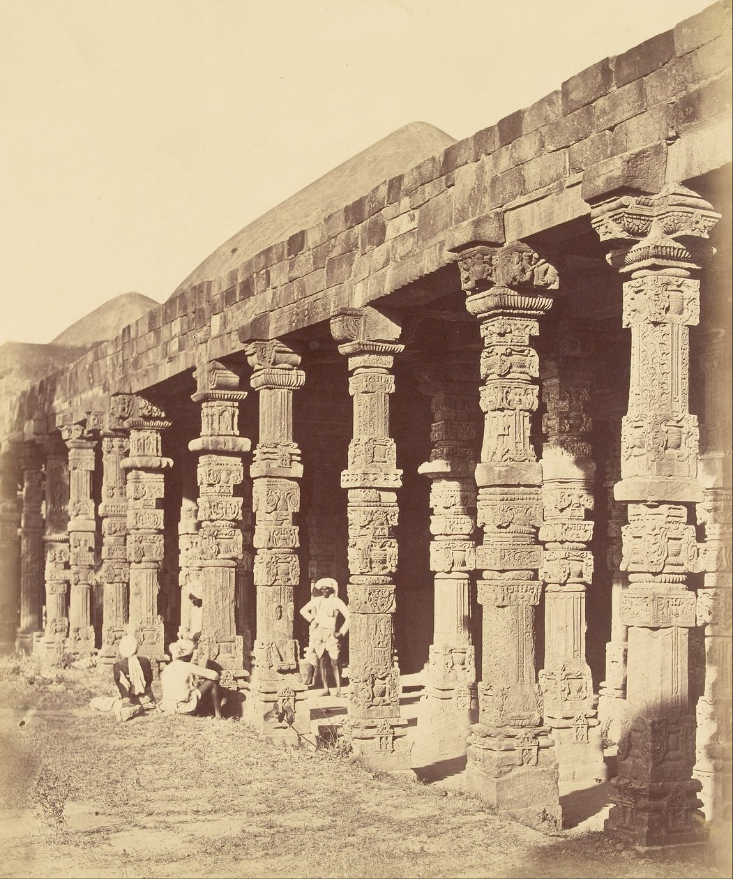 Widok na fort Tughlaqabad autorstwa Charles Moravia