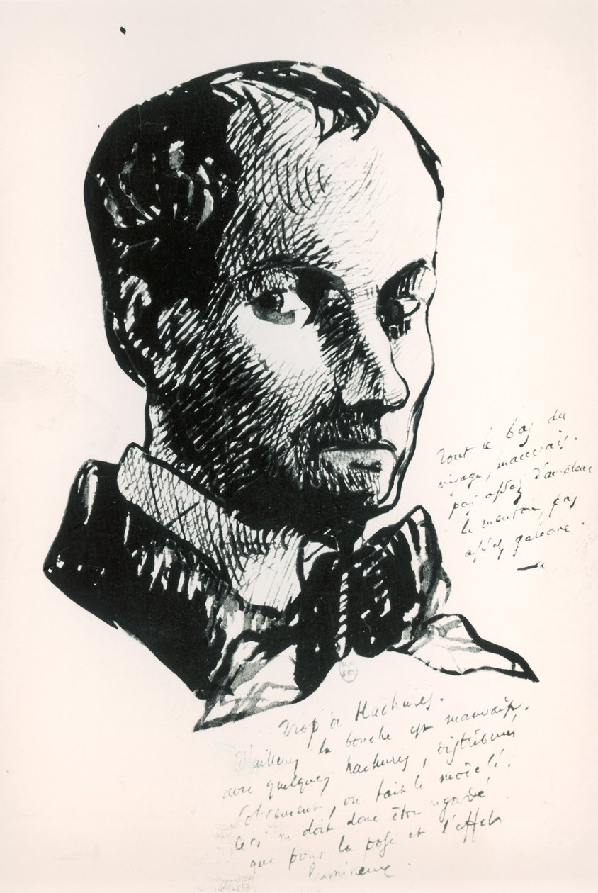 Autoportret autorstwa Charles Pierre Baudelaire