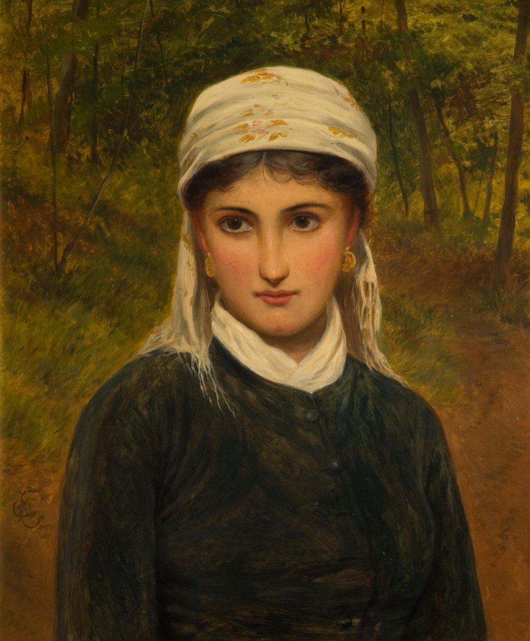 Włoska dama, 1882 autorstwa Charles Sillem Lidderdale