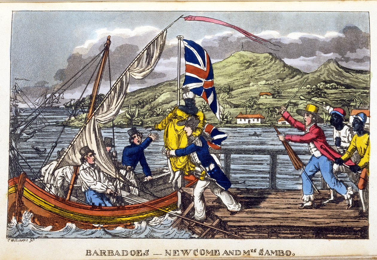 Barbados: Newcome and Mrs Sambo, płyta z „Przygody Johnny