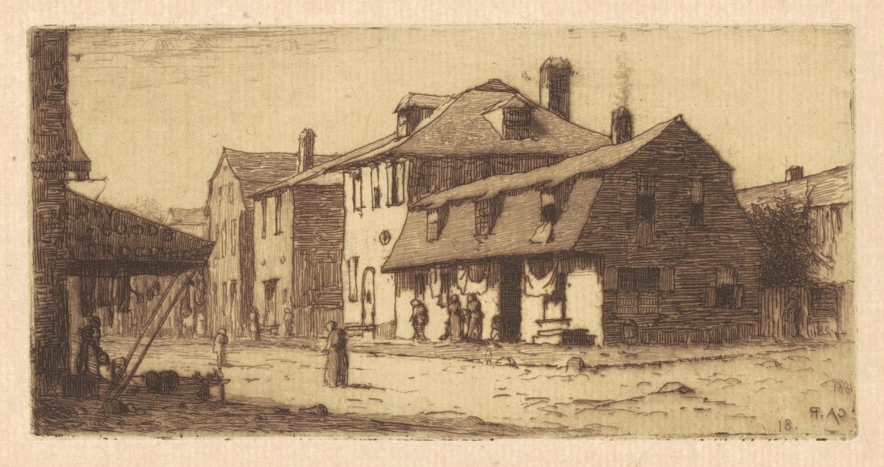 Thames Street, Newport autorstwa Charles A. Platt