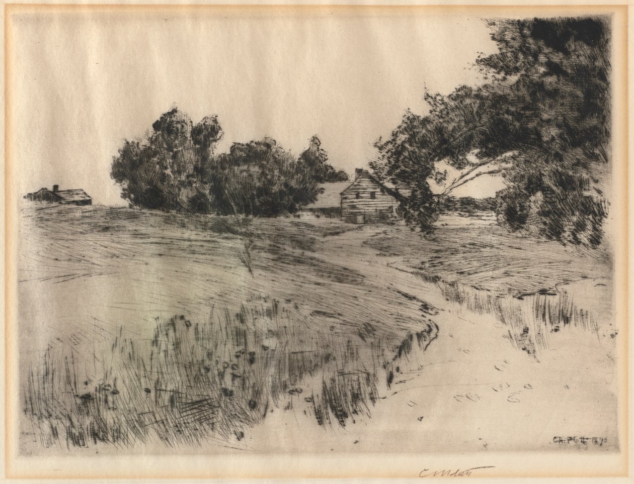 Farma Cape Ann, 1890. autorstwa Charles Adams Platt
