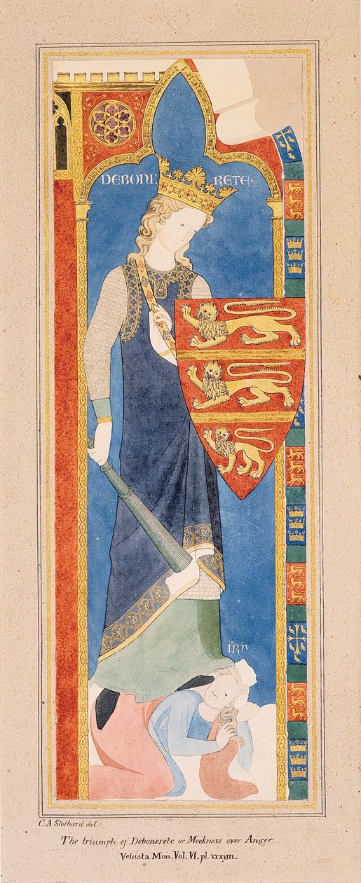 Wielkie cnoty i Debonerete (Debonerete) autorstwa Charles Alfred Stothard