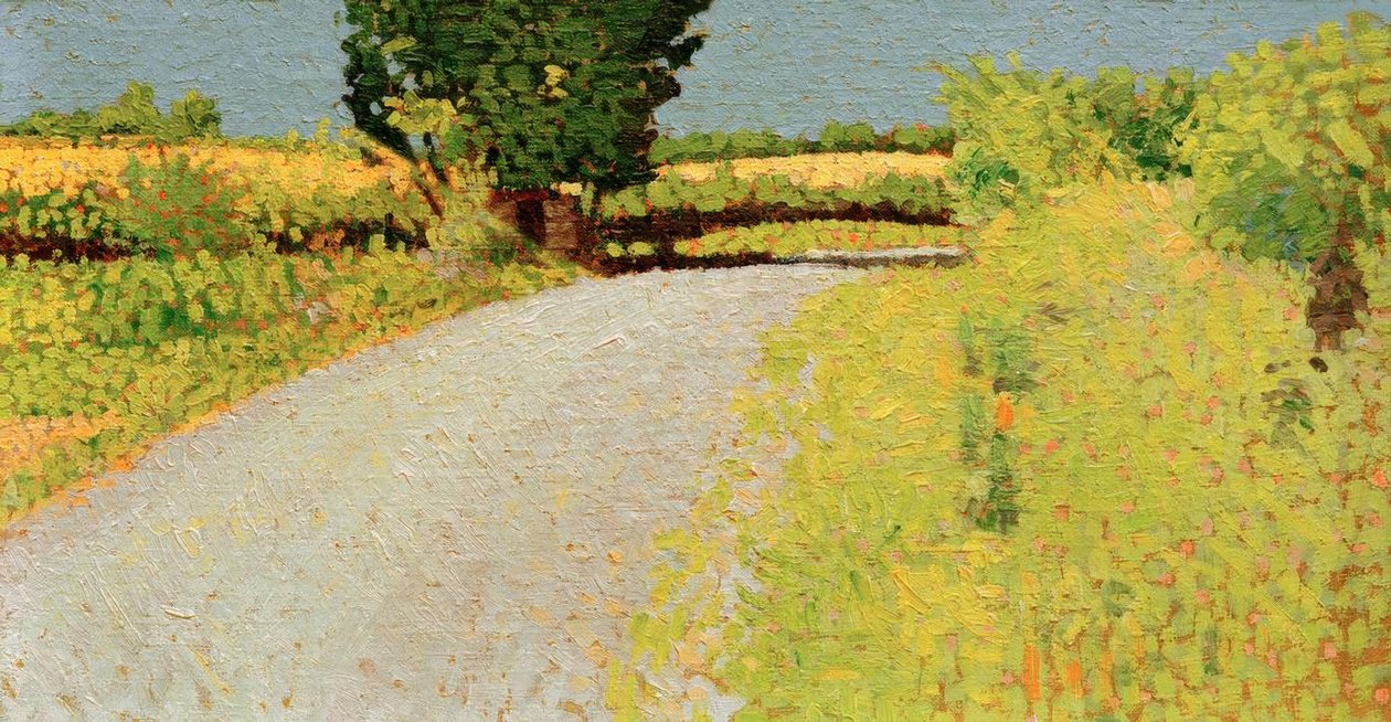 Ścieżka na wsi autorstwa Charles Angrand