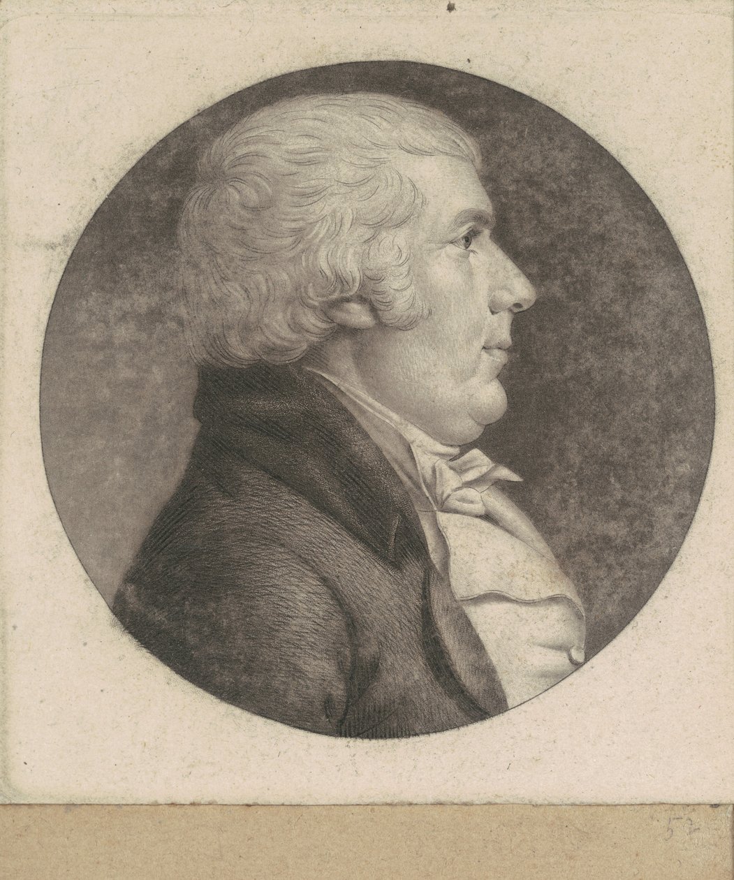 James Riddle autorstwa Charles B. J. Févret de Saint Mémin