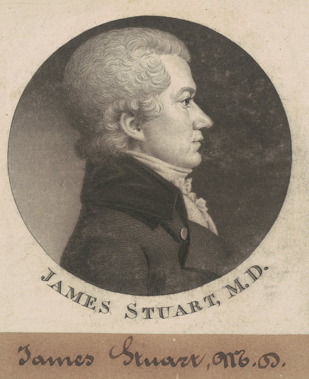 Jakuba Stuarta autorstwa Charles B. J. Févret de Saint Mémin