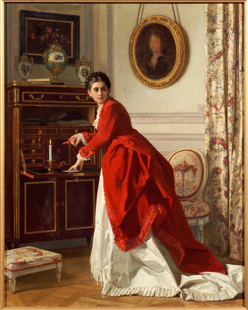 Litera autorstwa Charles Baugniet