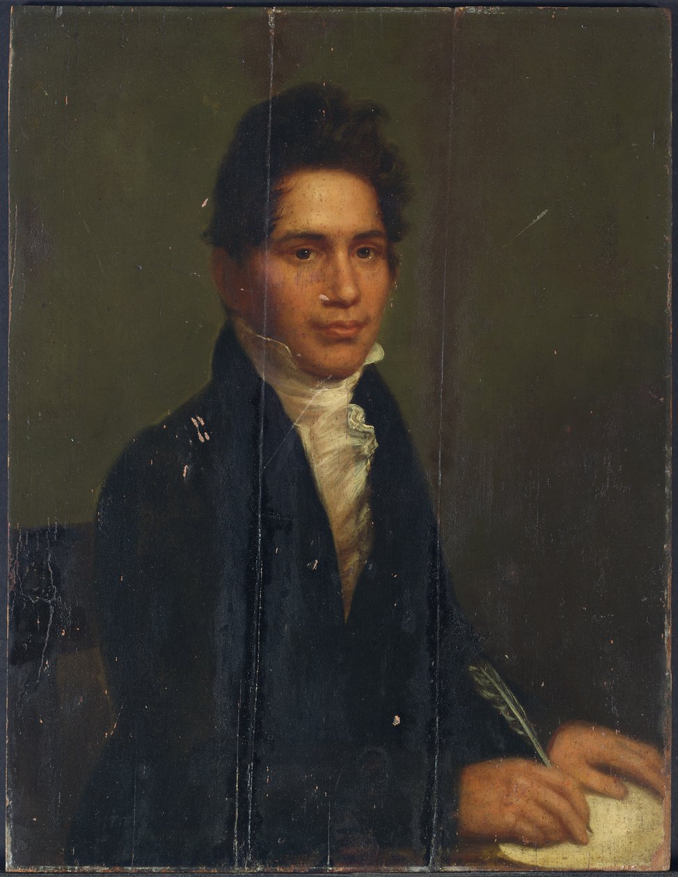 John Ridge, Cherokee Chief, 1825 autorstwa Charles Bird King