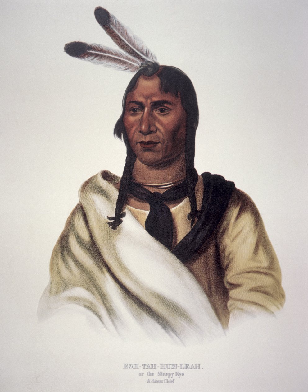 „Śpiące oko” autorstwa Charles Bird King