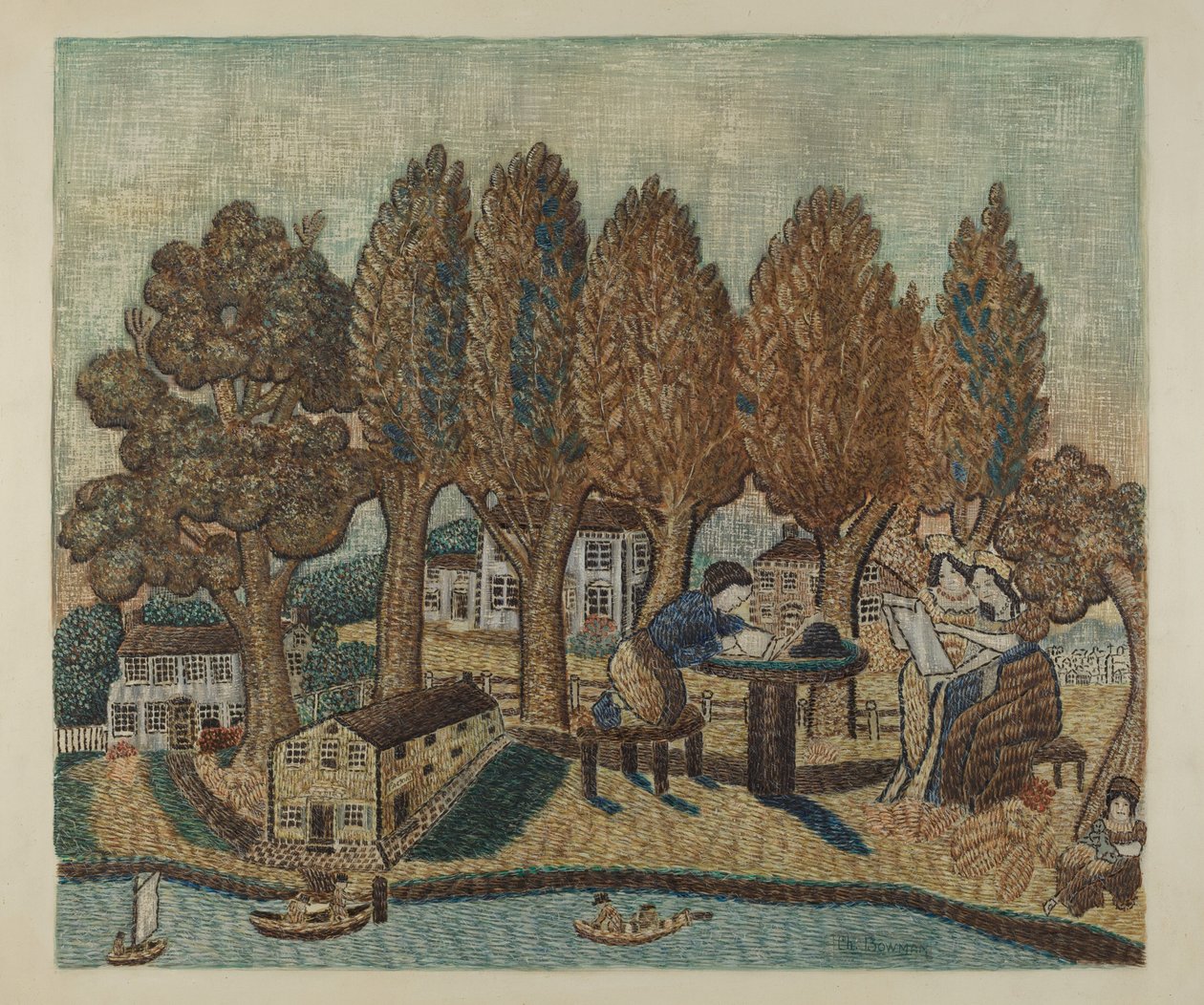 Próbnik, ok. 1940. autorstwa Charles Bowman
