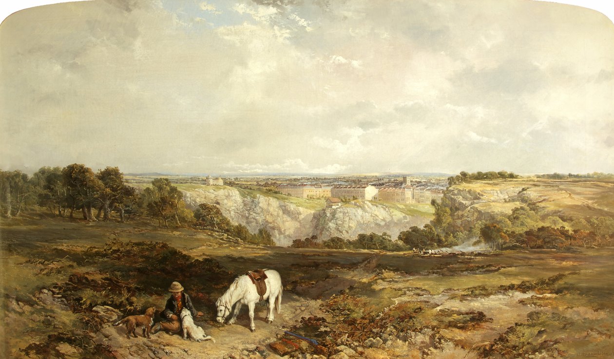 Clifton w 1848 r. autorstwa Charles Branwhite
