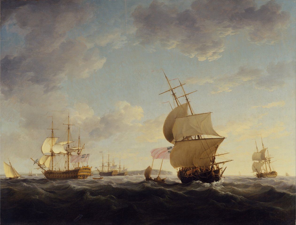 Wysyłka w Kanale La Manche autorstwa Charles Brooking