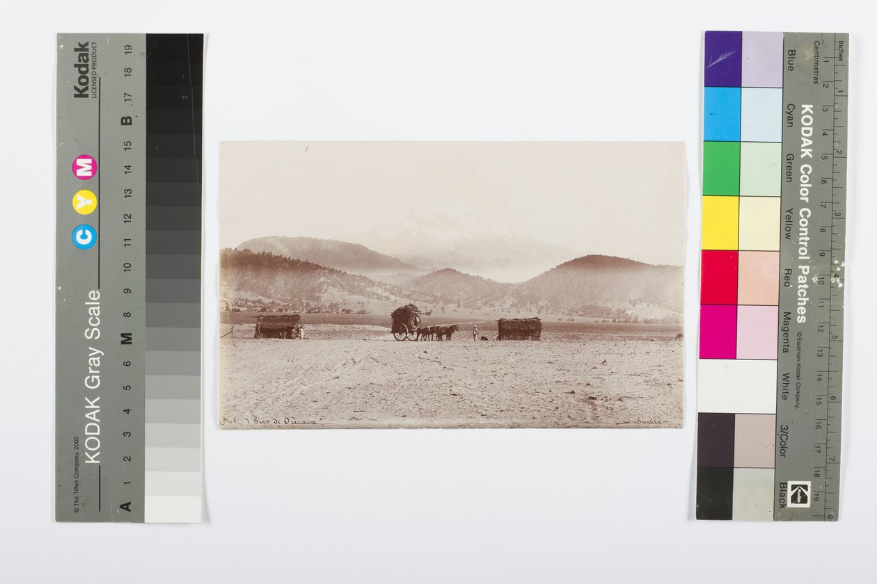 Mountainous Vista, Sacromonte, ok. 1900 (odbitka albumowa) autorstwa Charles Burlingame Waite