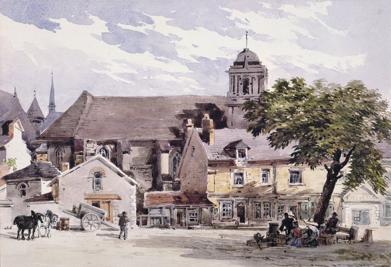 Poczta w Amboise autorstwa Charles Claude Pyne