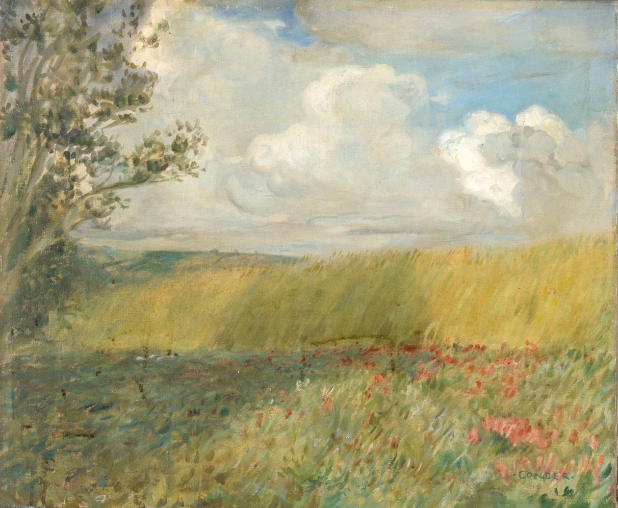 „Pole kukurydzy”, 1888-1909 autorstwa Charles Edward Conder