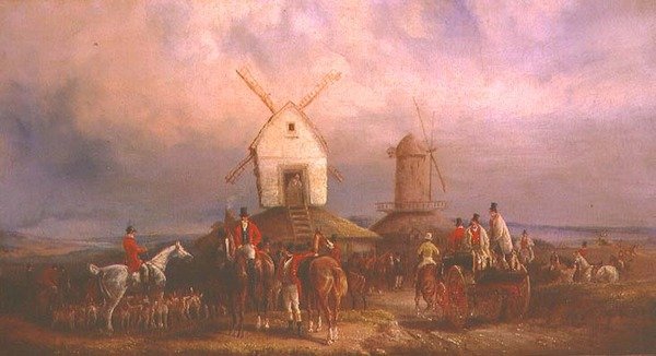 Spotkanie (olej na płótnie) autorstwa Charles Cooper Henderson