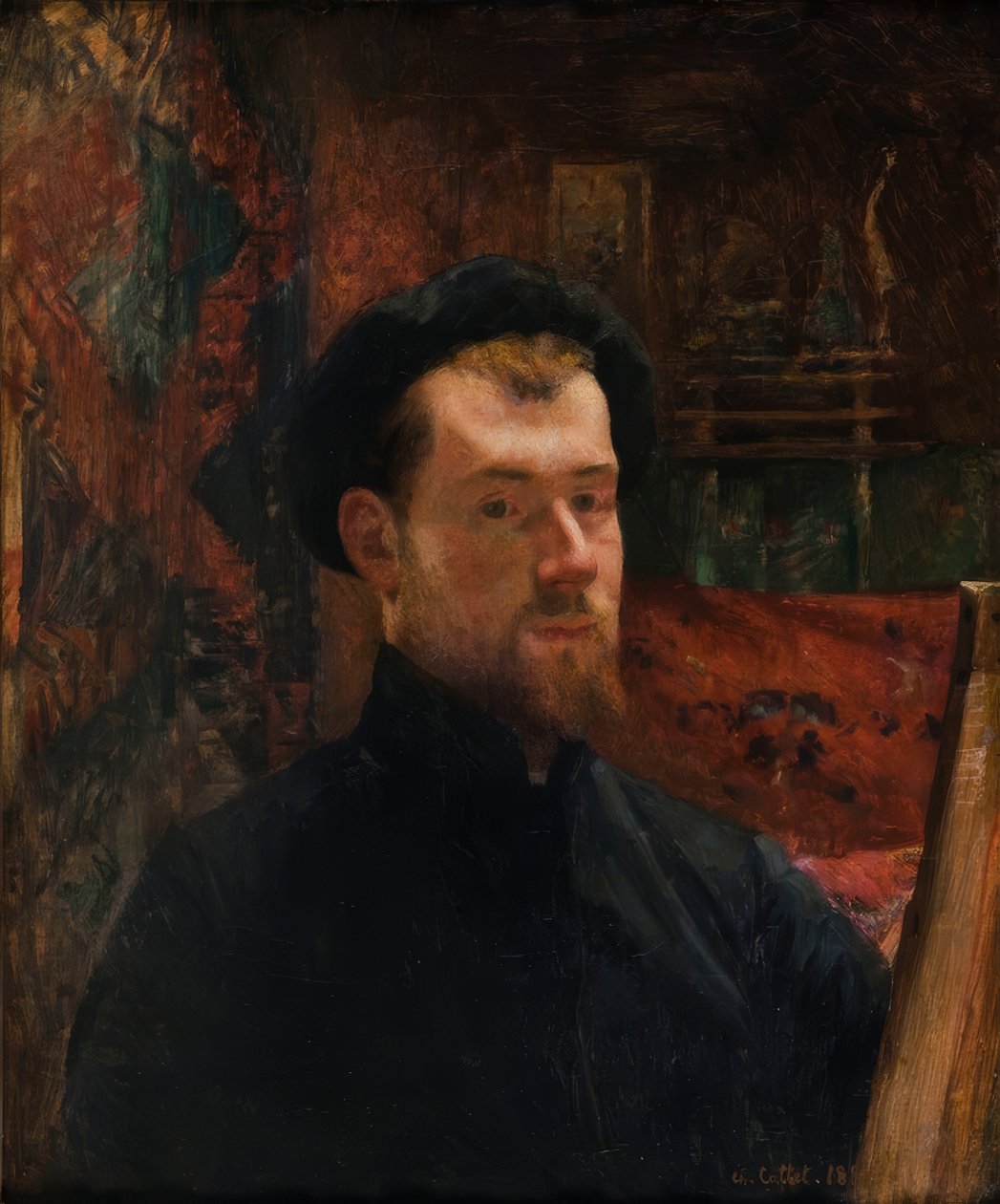 Autoportret autorstwa Charles Cottet
