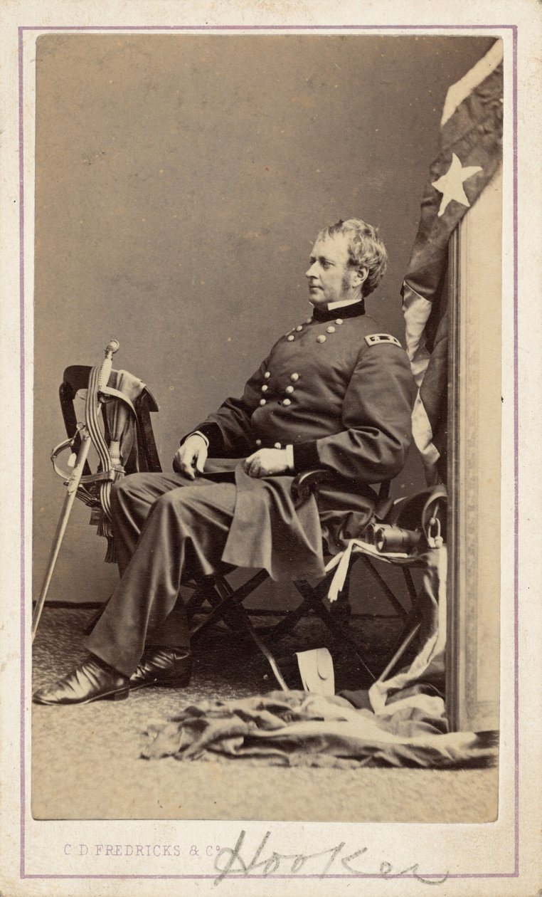 Generał Joseph Hooker, ok. 1865 (zdjęcie) autorstwa Charles D. Fredricks