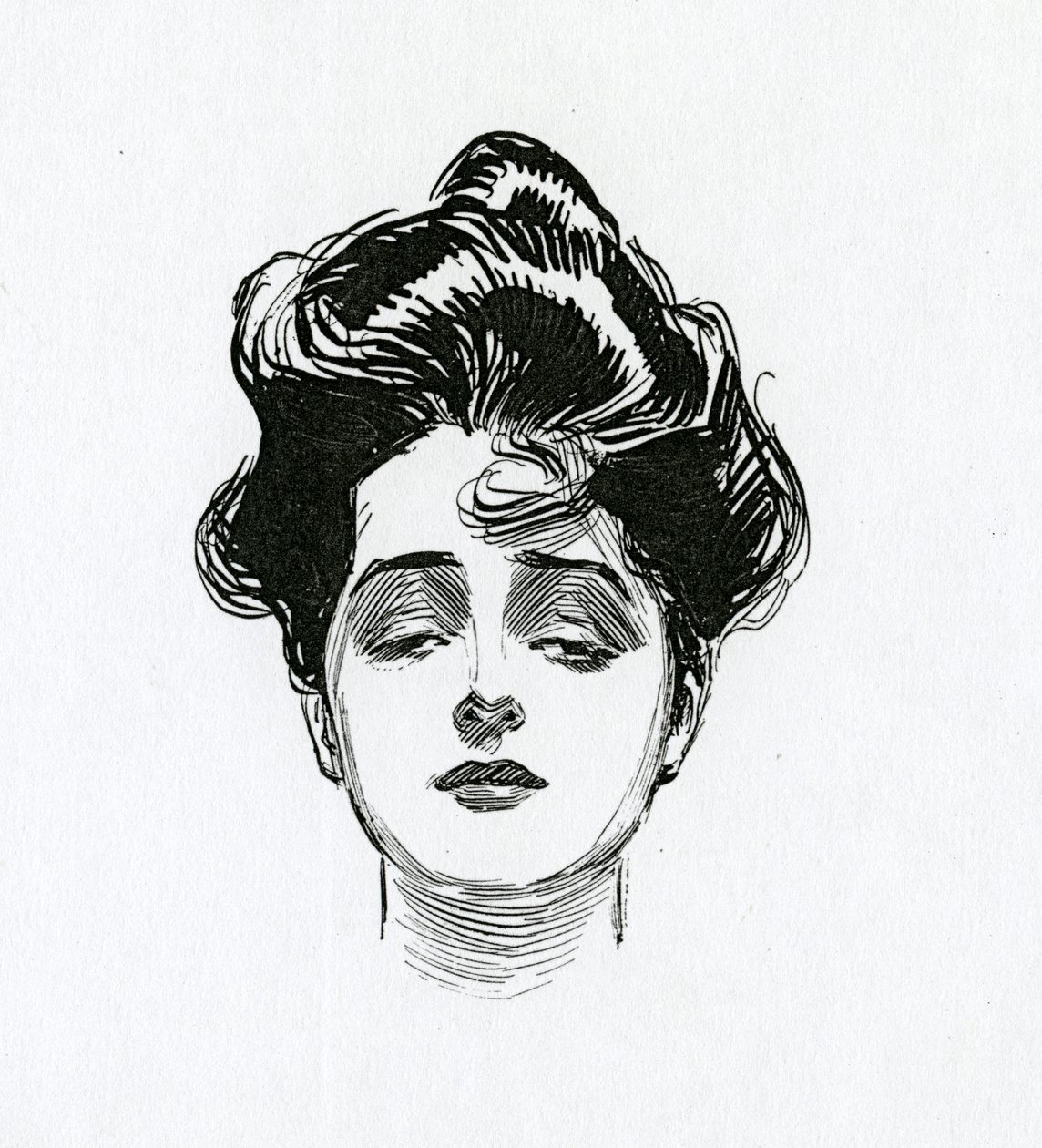 Dziewczyna Gibsona, ok. 1902 r. autorstwa Charles Dana Gibson