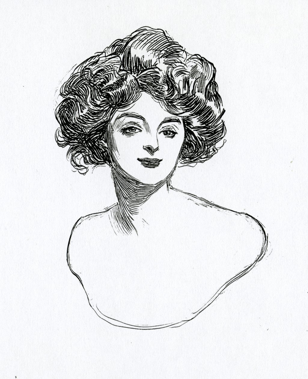 Dziewczyna Gibsona, ok. 1902 r. autorstwa Charles Dana Gibson