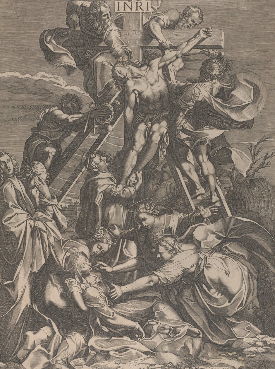 Zdjęcie z krzyża, 1615-31. autorstwa Charles David