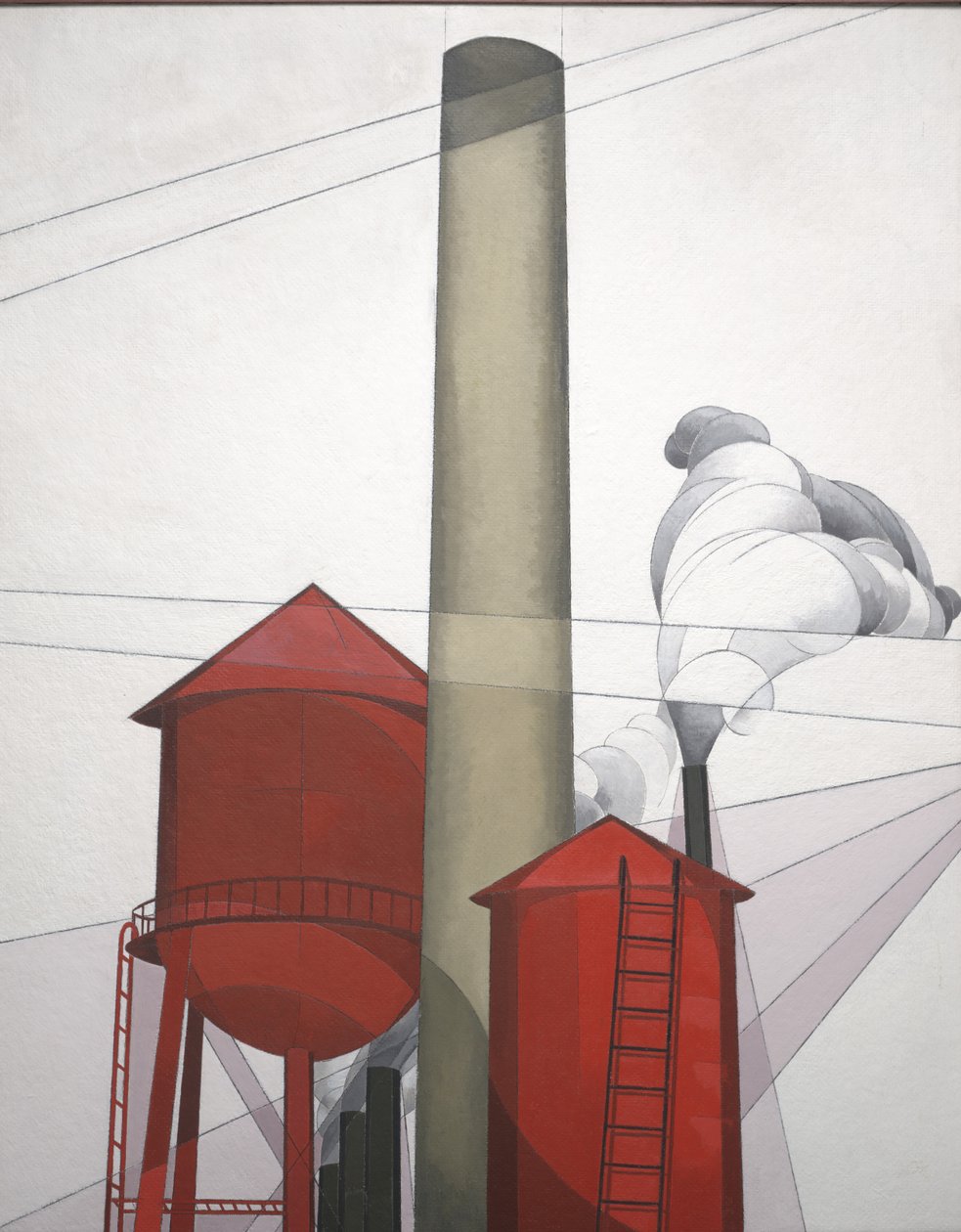 Budynki autorstwa Charles Demuth