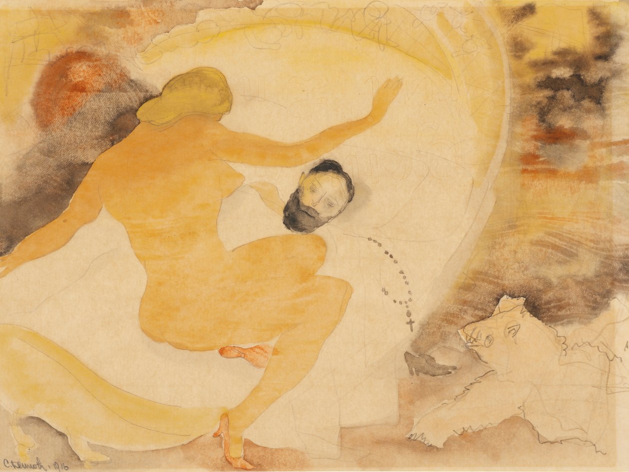 Nana i hrabia Muffat autorstwa Charles Demuth