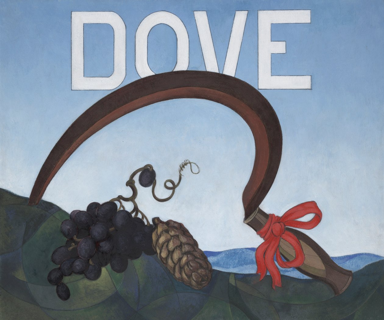 Plakat portret: Gołąb autorstwa Charles Demuth