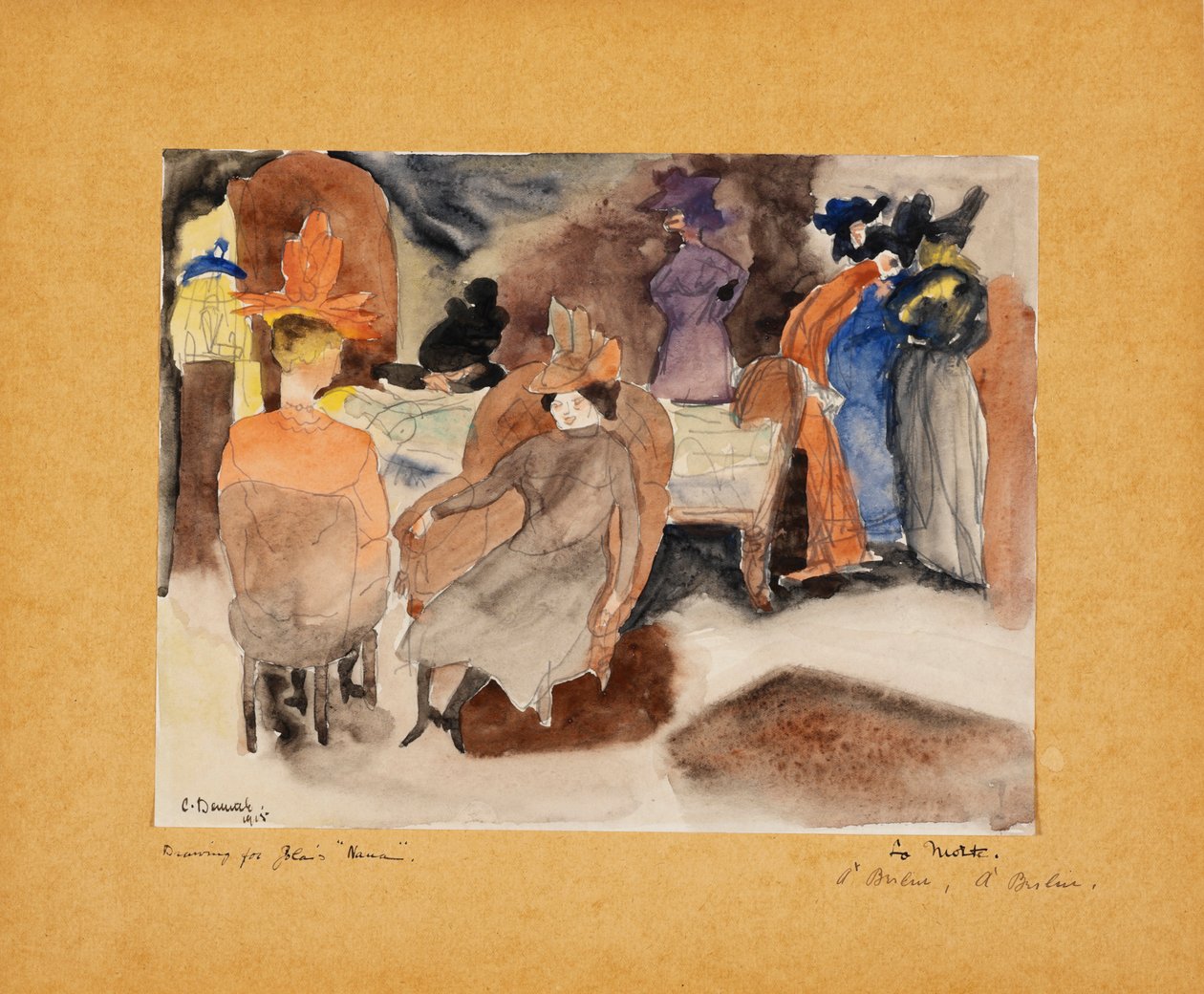 Śmierć Nana autorstwa Charles Demuth