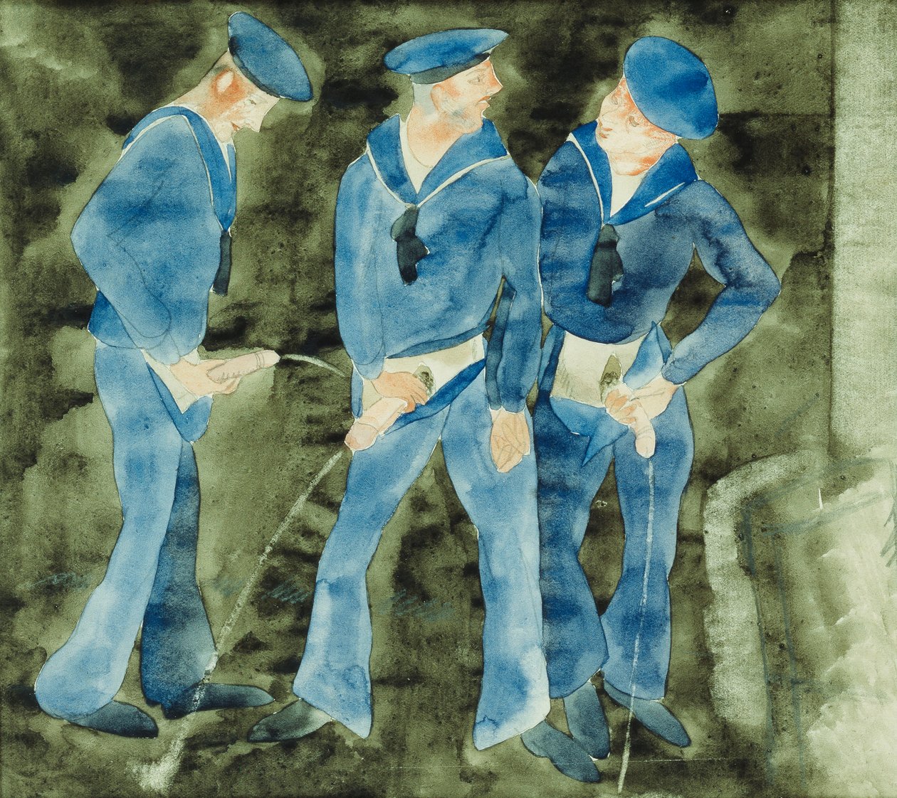 Trzech Żeglarzy autorstwa Charles Demuth